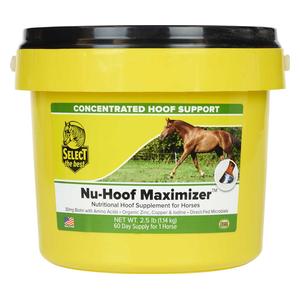 Concentrated Nu-Hoof Maximizer Hoof Support Supplement for Horses  Select The Best